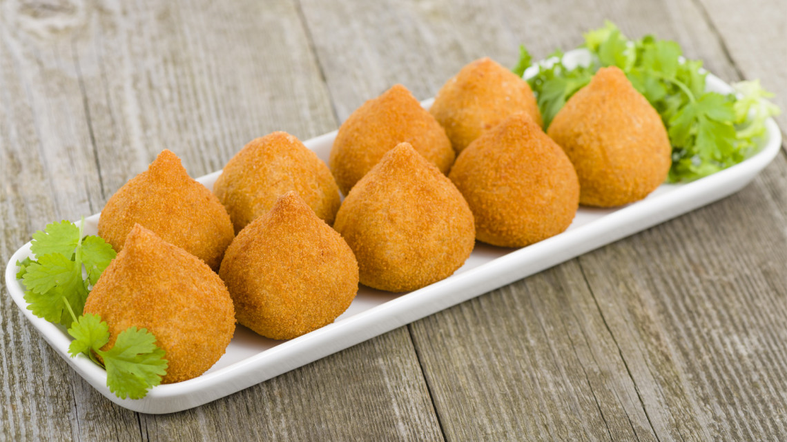 Coxinha (sem ovo, leite, soja, milho, glúten)
